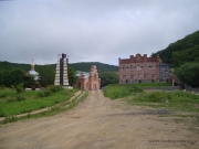 Православные обои - монастырь на Русском острове